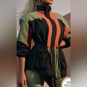 NWT Fabletics “The Heights” Cargo Jacket Khloe edit